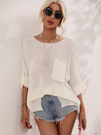 Thin Knitted Loose Pullover