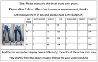 Urban Casual Washed out Women Straight Leg Denim Trousers