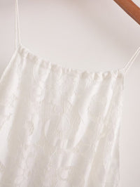 Lace Off-Shoulder A-Line Summer Dress
