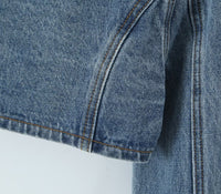 Slim Fit Cropped Denim Jacket