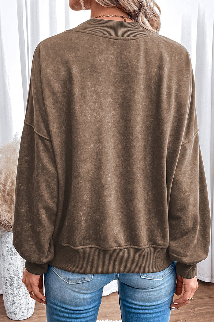 Casual Loose Fit Pullover