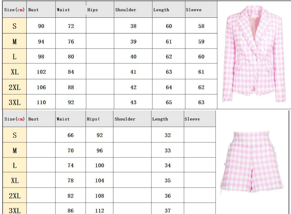Classic Houndstooth Tweed Business Blazer