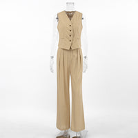 Cotton-Linen 2-Piece Office Set