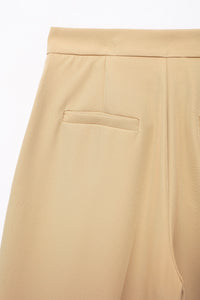 Casual Wide Leg Cropped Pants