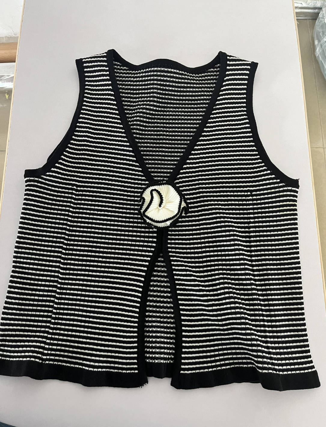 Floral V-Neck Sleeveless