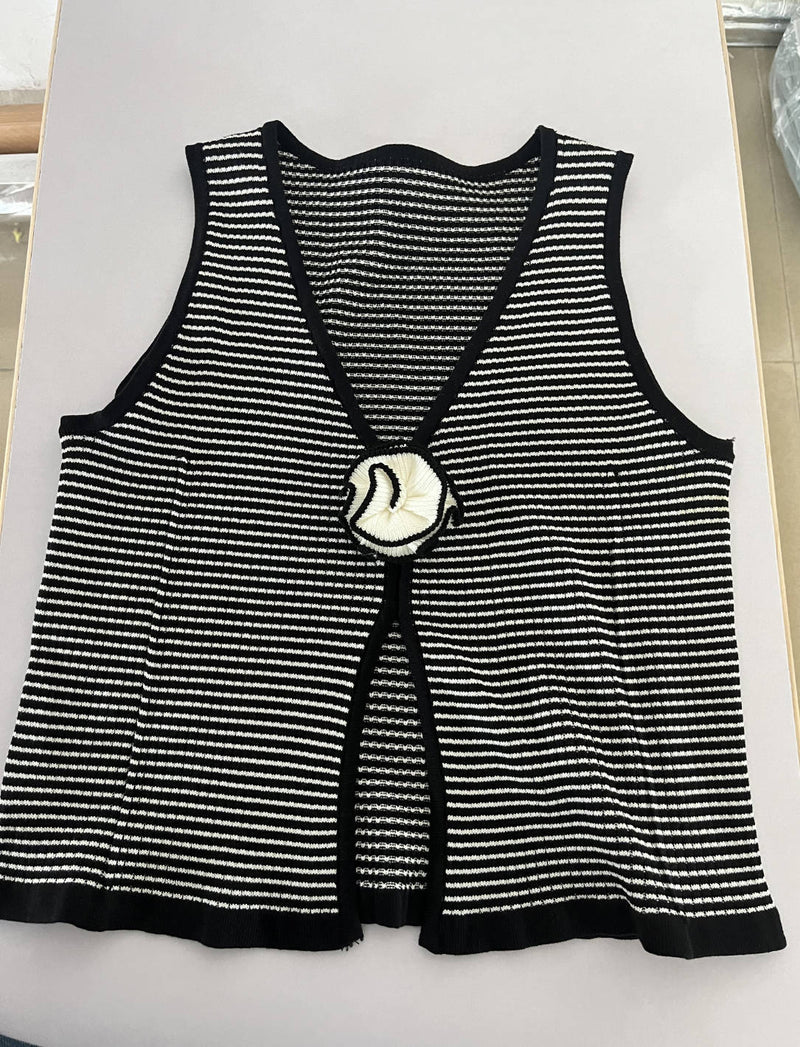Floral V-Neck Sleeveless
