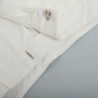 Pure White Slim Trousers