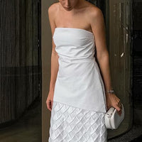 Slim-Fit Sleeveless Cotton Linen Top
