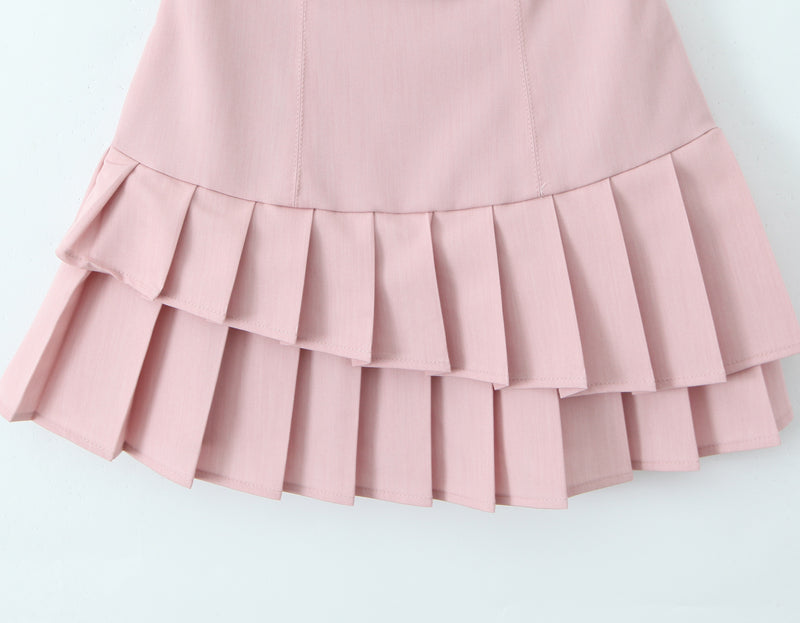 Sexy Halter Pleated Spring Dress