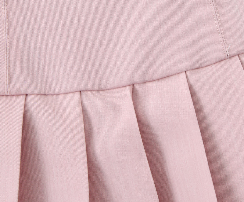 Sexy Halter Pleated Spring Dress