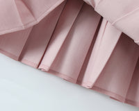 Sexy Halter Pleated Spring Dress