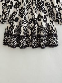 Polo Collar Long Sleeve Sweater Dress
