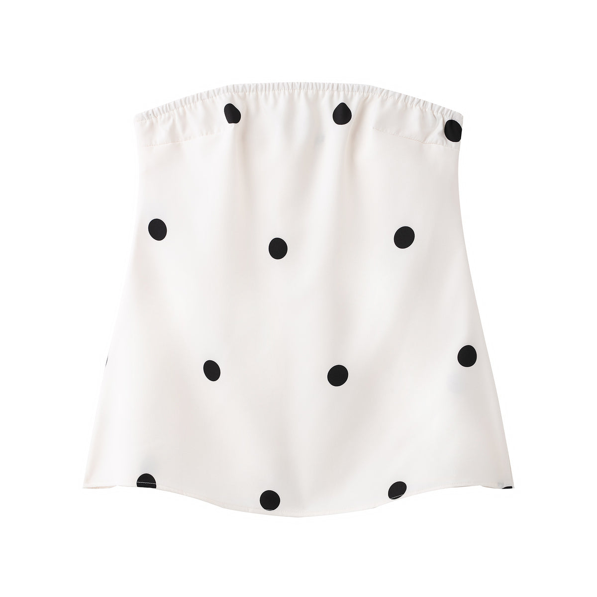Polka Dot Tube Top &amp; Wide-Leg Pants Set