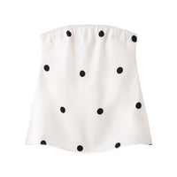 Polka Dot Tube Top &amp; Wide-Leg Pants Set
