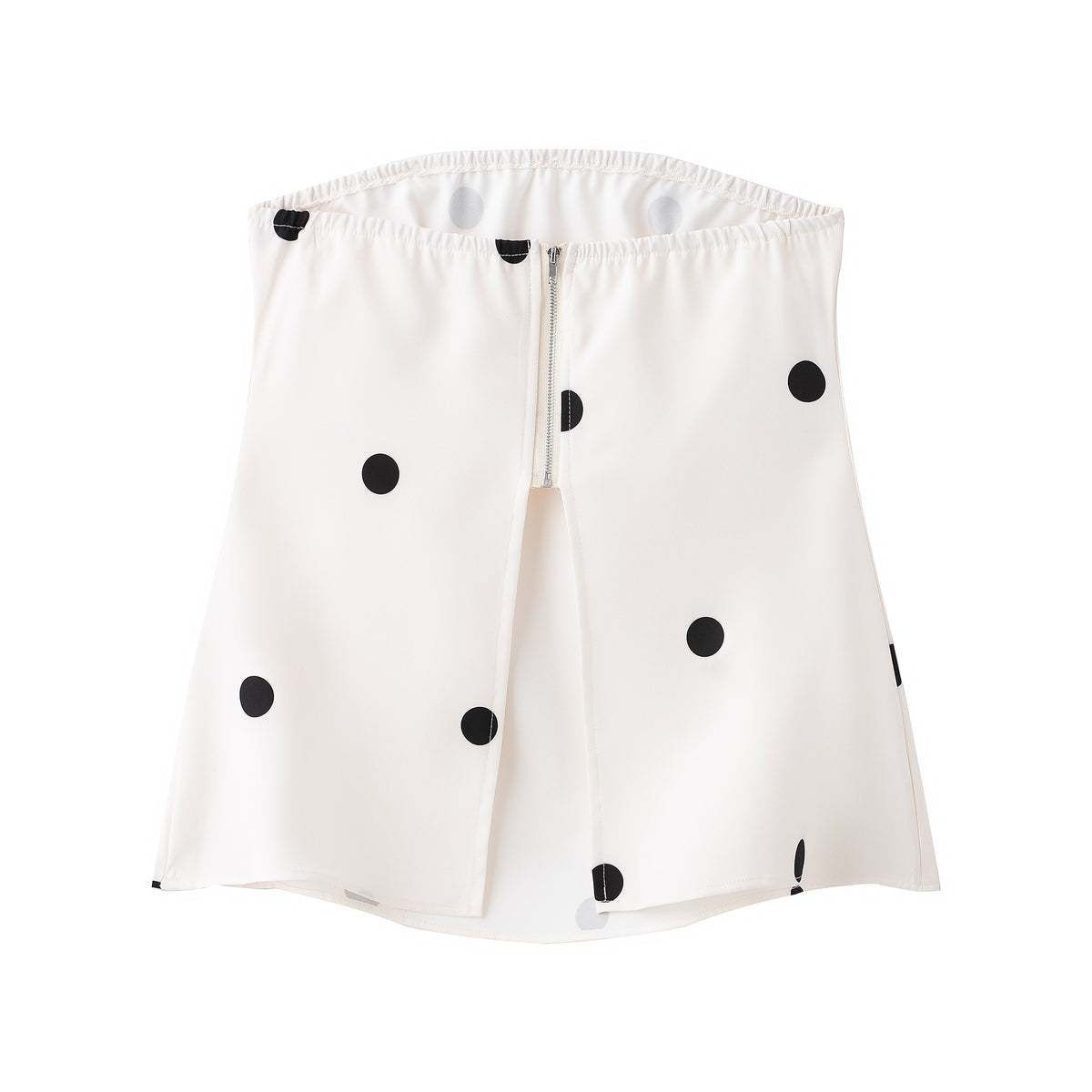 Polka Dot Tube Top &amp; Wide-Leg Pants Set