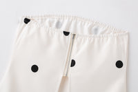 Polka Dot Tube Top &amp; Wide-Leg Pants Set