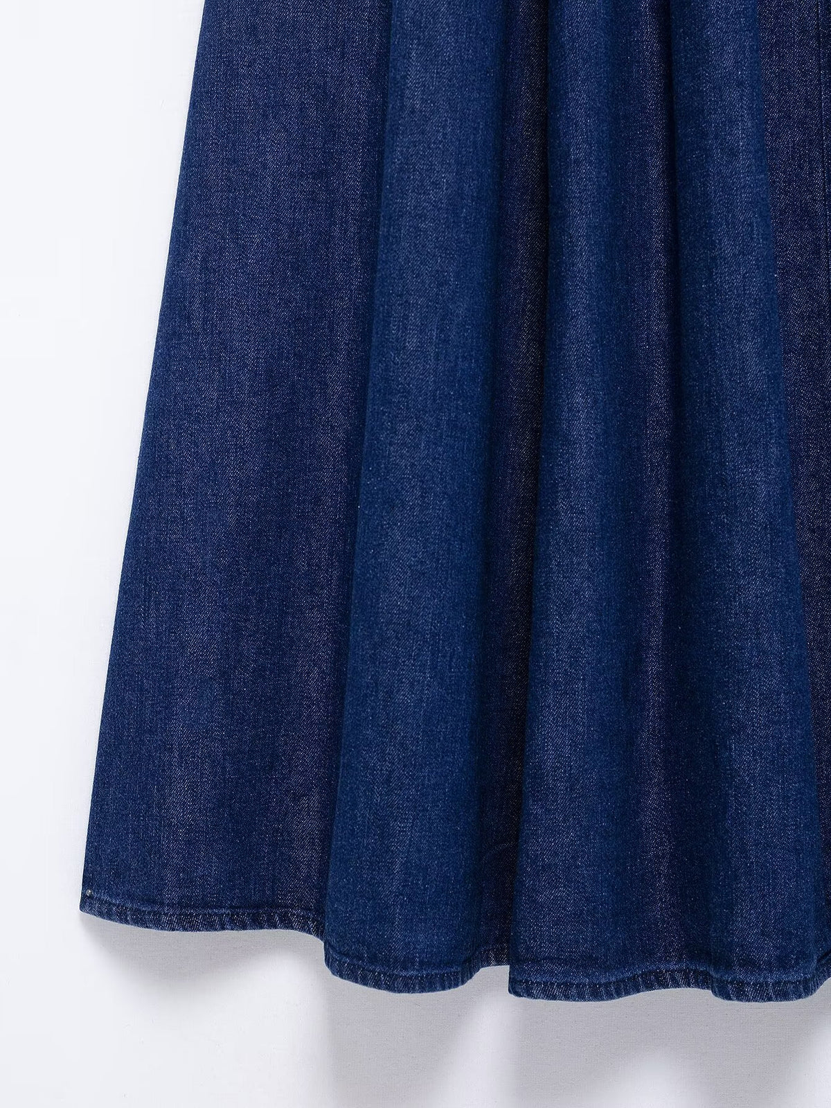 Spring Women's Midi Denim Dress