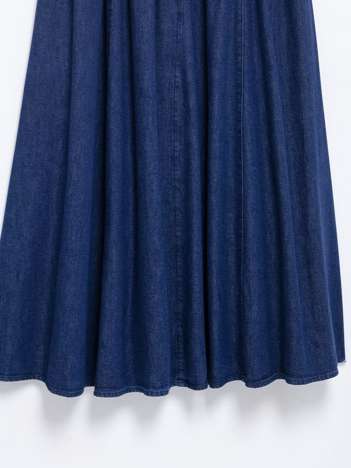 Spring Women's Midi Denim Dress