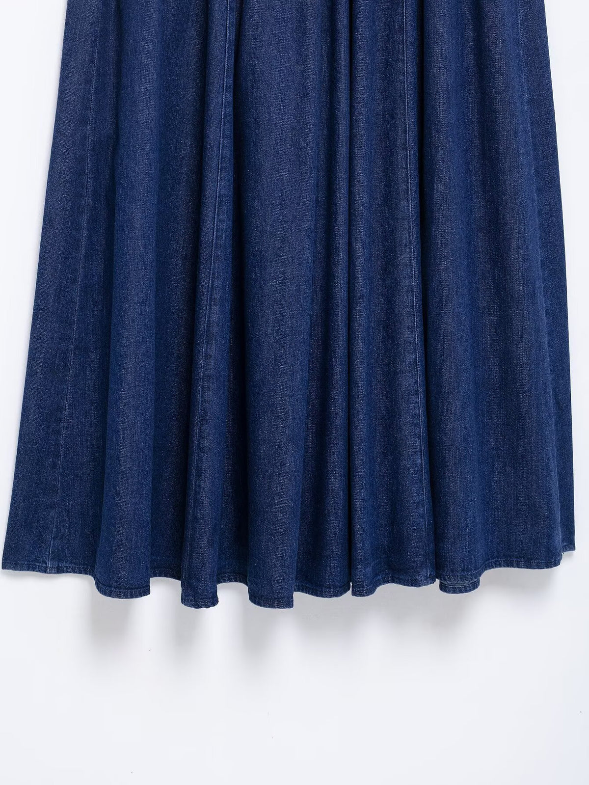 Spring Women's Midi Denim Dress