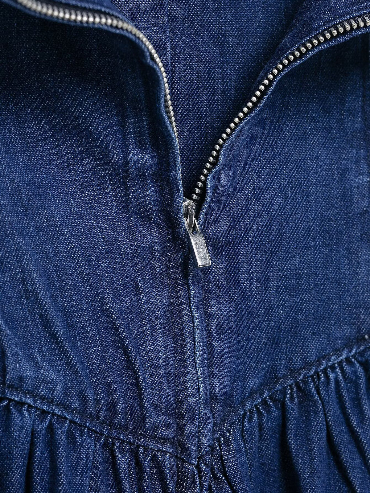 Spring Women's Midi Denim Dress