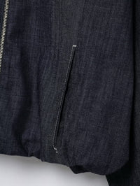 Denim Jacket Coat &amp; Pleated Skirt Two-Piece Set