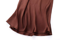 Backless Satin Slip Long Dress