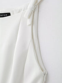 Sleeveless Lace Trim Camisole Top