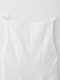 Sleeveless Lace Trim Camisole Top