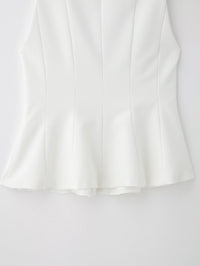 Sleeveless Lace Trim Camisole Top