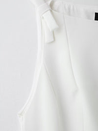 Sleeveless Lace Trim Camisole Top
