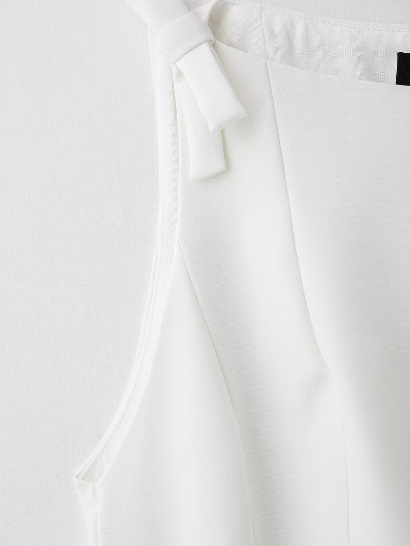 Sleeveless Lace Trim Camisole Top