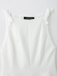 Sleeveless Lace Trim Camisole Top