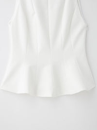 Sleeveless Lace Trim Camisole Top