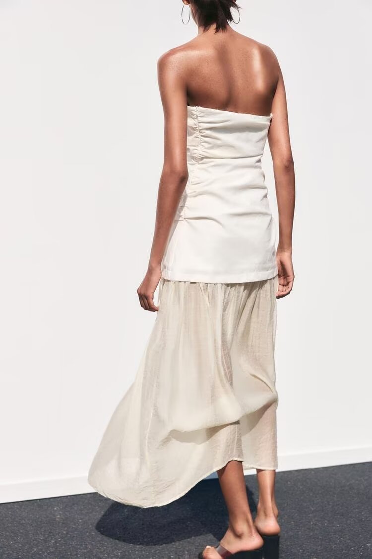 Strapless Bodycon Tube Dress