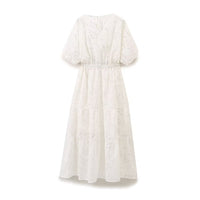 Chic Summer Bowknot Holiday Dress