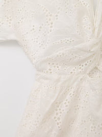 Chic Summer Bowknot Holiday Dress