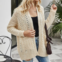 Loose Open Knitted Cardigan