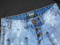 Loose Fit High-Waist Denim Jeans