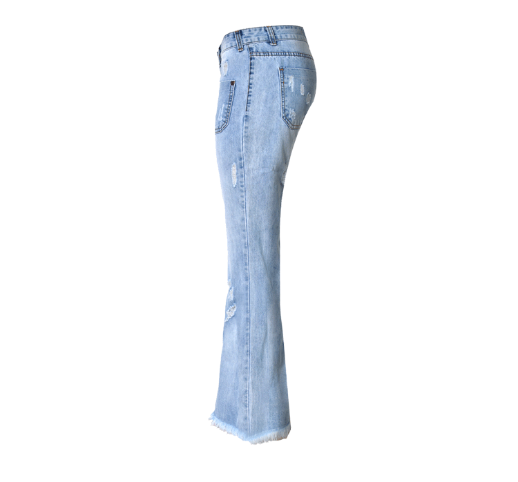 Loose Fit High-Waist Denim Jeans