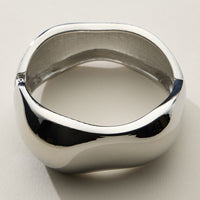 Wide and Wavy 18K Gold Cuff Bracelet