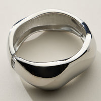 Wide and Wavy 18K Gold Cuff Bracelet