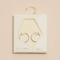 Classic Hoop Earrings | 18K Gold Dipped Jewelry