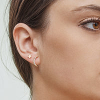 Celestial 18K Gold Dipped Earring Set -Piece Moon, Star, & Sun