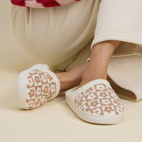 Flower Color Block Home Slippers
