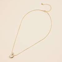 16 Assorted Pack of Bubble Design Initial Short Necklaces