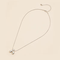 16 Assorted Pack of Bubble Design Initial Short Necklaces