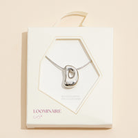 16 Assorted Pack of Bubble Design Initial Short Necklaces