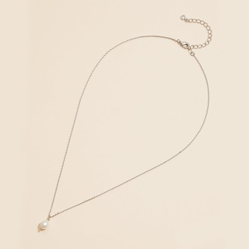 Pearl Pendant 18K Gold Dipped Necklace