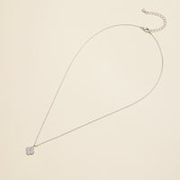 Clover Charm Gold Dip Short Necklace