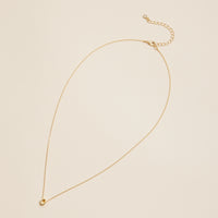Numbers Basic Gold Dipped Short Necklace